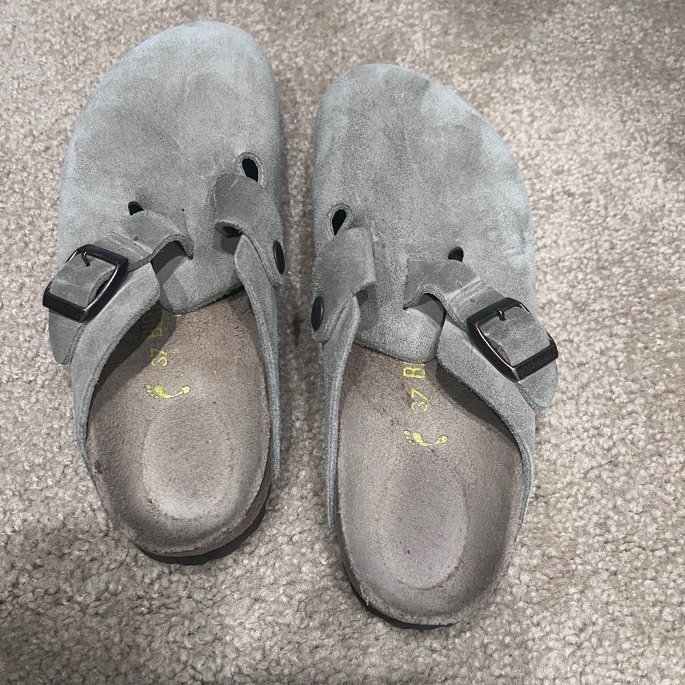 Birkenstock Size 37 Boston Tan